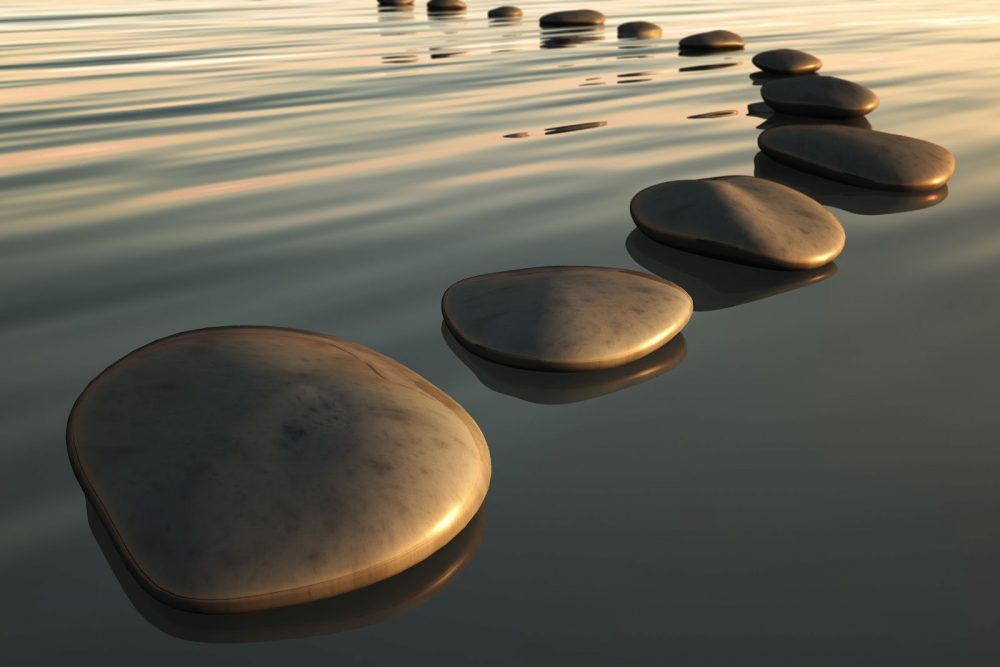 stepping-stones